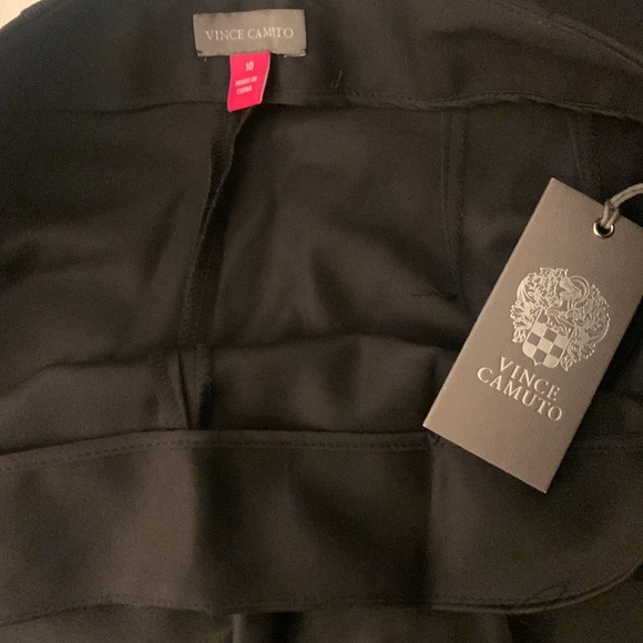 Vince Camino Black Side ZIP Pant! Size 10! - Picture 7 of 9